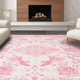 Vibrant Pastel Botanical Whimsy(Pink)