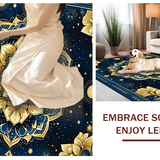 Luxurious Abstract Circle Composition(Blue)