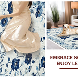 Artful Coastal Floral Elements(Blue)