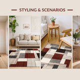 Contemporary Abstract Patchwork Aesthetic(Gray)