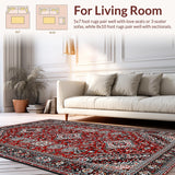 Elegant Distressed Trellis Aesthetic(Red)