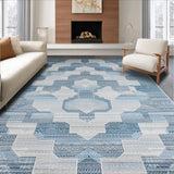 Sophisticated Vintage Geometric Fusion(Blue)