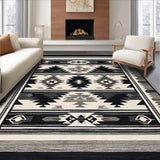 Elegant Ivory Ethnic Motif(Black)