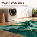 Elegant Swirled Glitter Design(Green)