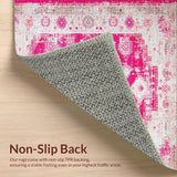 Contemporary Distressed Linear(Pink)