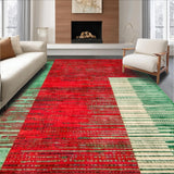 Distinctive Multi Hued Feminine Artwork(Red)