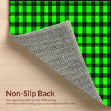 Contemporary Dark Checkered(Green)