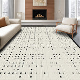 Elegant High Contrast Dot Design(Beige)