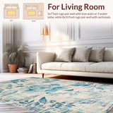 Contemporary Subtle Floral Accents(Beige)