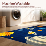 Vibrant Cosmic Orbital Design(Blue)