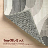 Elegant Abstract Geometric Motif(Gray)