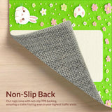 Joyful Pastel Flower Accent(Green)