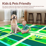 Colorful Interactive City Grid(Green)