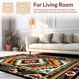 Stylish Southwestern Patterned Artistry(Black)