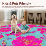 Bold Fluffy Modernist Decor(Blue)