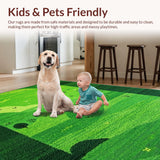 Vibrant Nature Inspired Play Canvas(Green)