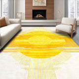 Luxurious Minimalist Radiant Art(Yellow)
