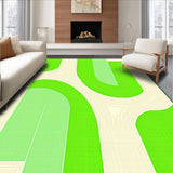 Vibrant Abstract Harmony in Design(Green)
