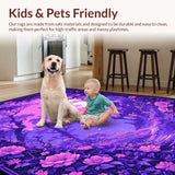 Delicate Nature Inspired Decorative Design(Purple)