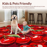 Lively Cheerful Cherry Imagery(Red)