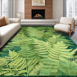 Elegant Deep Fern Textured Aesthetic(Green)