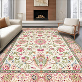 Graceful Floral Twirl Aesthetic(Ivory)