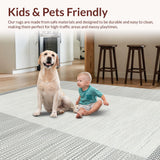 Elegant Neutral Toned Weave Design(Gray)