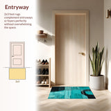 Elegant Minimalist Flowing(Blue)