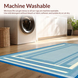 Elegant Geometric Blue Composition(Blue)