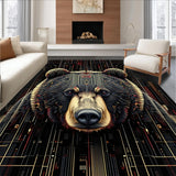 Elegant Luxe Shaggy Aesthetic(Black)