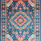 Elegant Distressed Ogee Style(Blue)