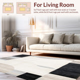 Modern Area with Abstract(Beige)
