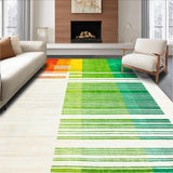 Ultra Soft Area Rug, Non Slip, Stain Resistant, Washable Area Rugs for Living Room, Bedroom, Elegant Earthy Swirl Design(Yellow)