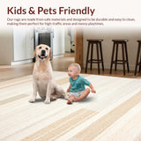 Creamy Textured Geometric Elegance(Beige)