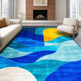 Dynamic Abstract Expressionist Motif(Blue)