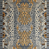 Ultra Soft Area Rug, Non Slip, Stain Resistant, Washable Area Rugs for Living Room, Bedroom, Rustic Textured Feline Design(Gray)