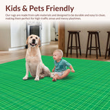 Elegant Farmhouse Plaid Style(Green)