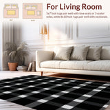 Chic Monochrome Striped Aesthetic(Black)