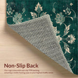 Cozy Dark Green Lattice Style(Green)