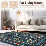 Vibrant Earth Tones with Cultural Flair(Blue)