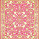 Ultra Soft Area Rug, Non Slip, Stain Resistant, Washable Area Rugs for Living Room, Bedroom, Rustic Ethnic Pattern Composition(Pink)
