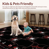 Darkly Inviting Webbed Bath Design(Black)