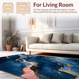 Dynamic Navy Pink Gradient Design(Blue)