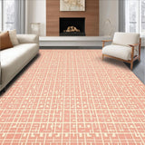 Contemporary Abstract Peach Aesthetic(Red)