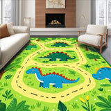 Educational T Rex Exploration Scene(Green)