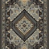 Ultra Soft Area Rug, Non Slip, Stain Resistant, Washable Area Rugs for Living Room, Bedroom, Abstract Animal Inspired Patio(Beige)