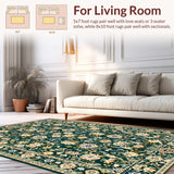 Tranquil Vintage Symmetrical Motif(Green)