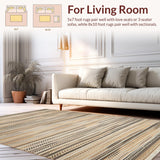 Contemporary Tan and Beige Fusion(Beige)