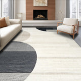 Ultra Soft Area Rug, Non Slip, Stain Resistant, Washable Area Rugs for Living Room, Bedroom, Charming Cozy Round Bubble Style(Gray)