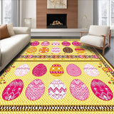 Ultra Soft Area Rug, Non Slip, Stain Resistant, Washable Area Rugs for Living Room, Bedroom, Inviting Earthy Spring Decor(Yellow)